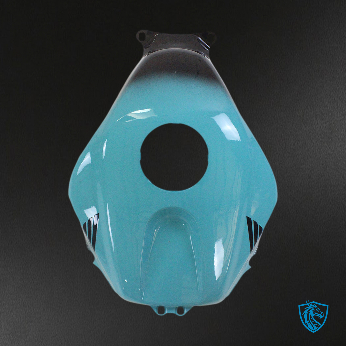 Honda CBR600RR (2005-2006) Black & Teal F5 - MERGEment Motorcycle Fairings Kit