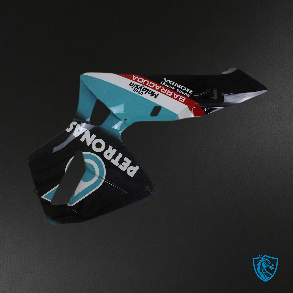 Honda CBR600RR (2005-2006) Black & Teal F5 - MERGEment Motorcycle Fairings Kit
