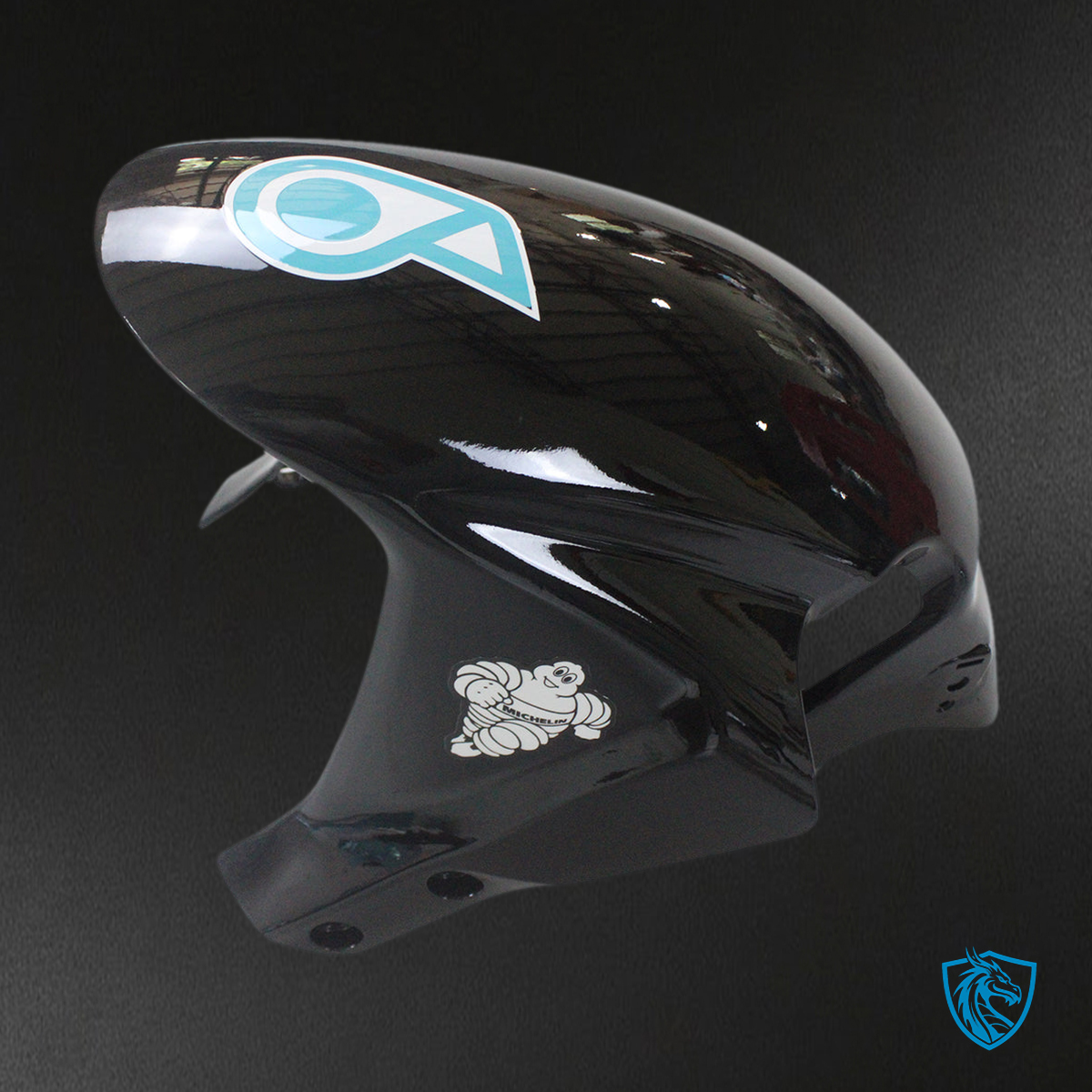 Honda CBR600RR (2005-2006) Black & Teal F5 - MERGEment Motorcycle Fairings Kit