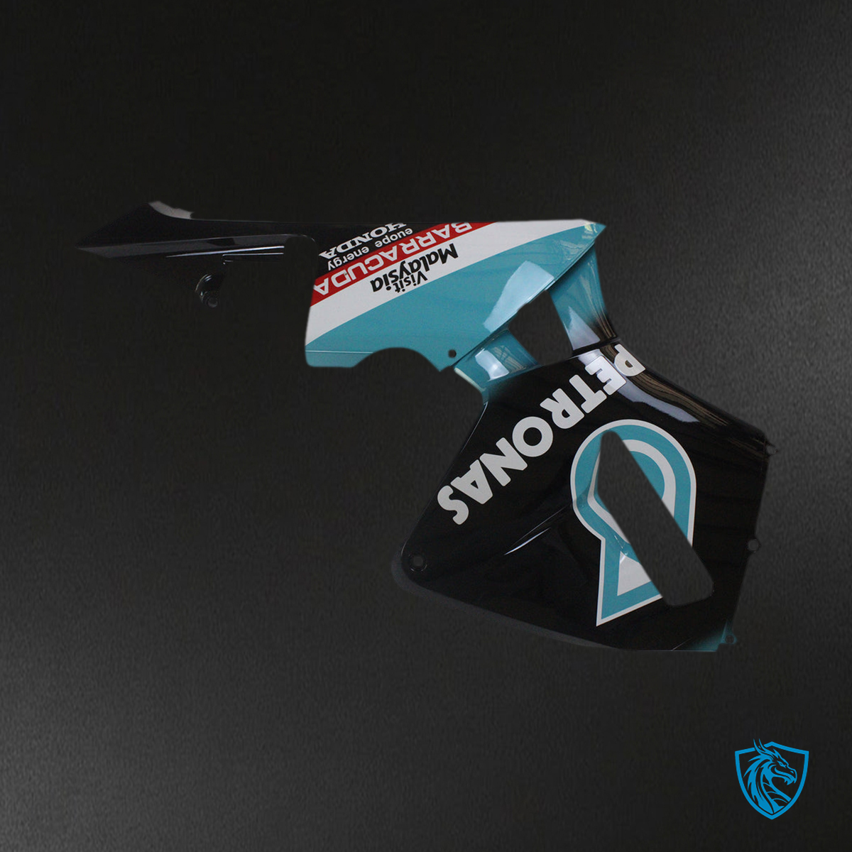 Honda CBR600RR (2005-2006) Black & Teal F5 - MERGEment Motorcycle Fairings Kit