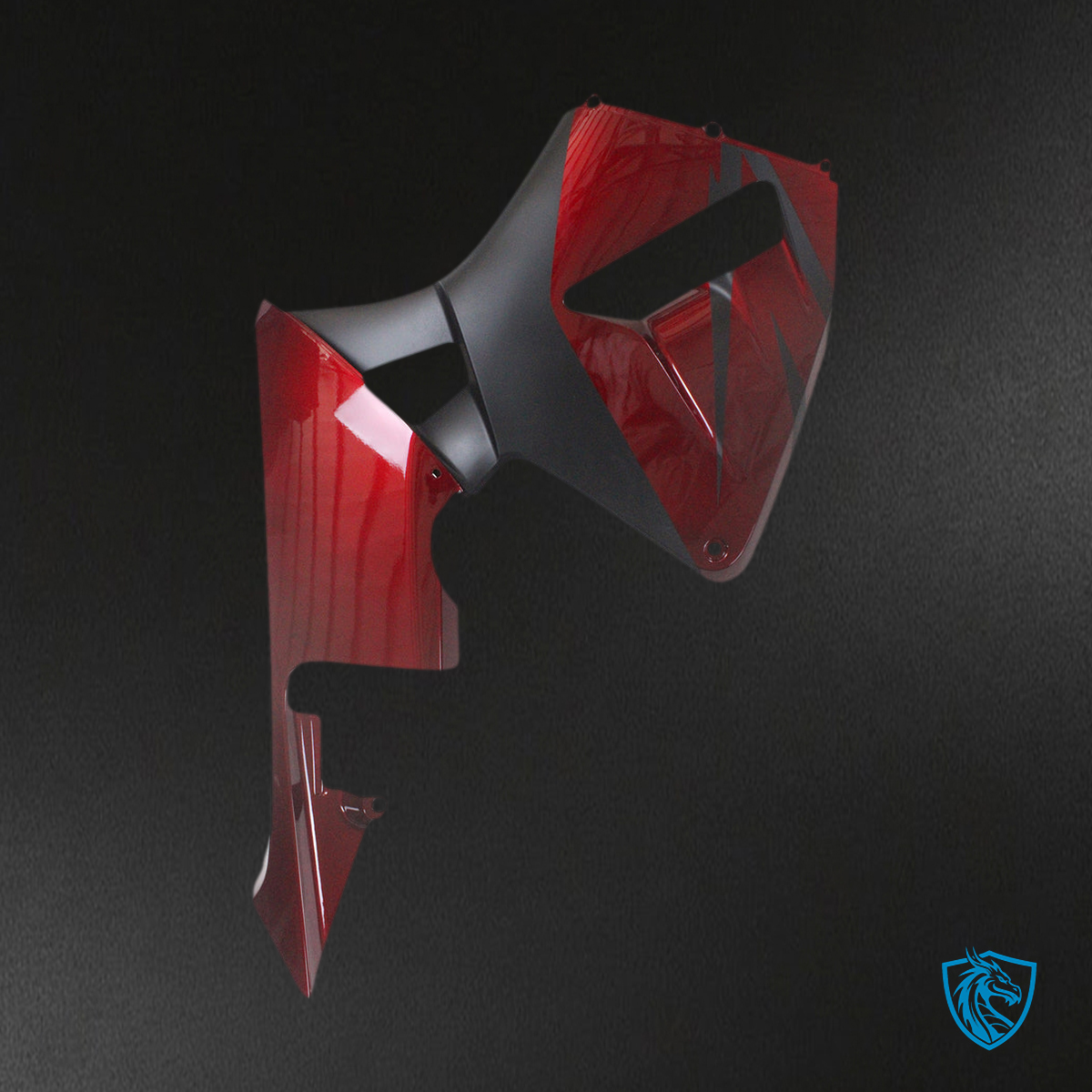 Honda CBR600RR (2005-2006) Black & Red F5 Fairing Kit | ABS Bodywork