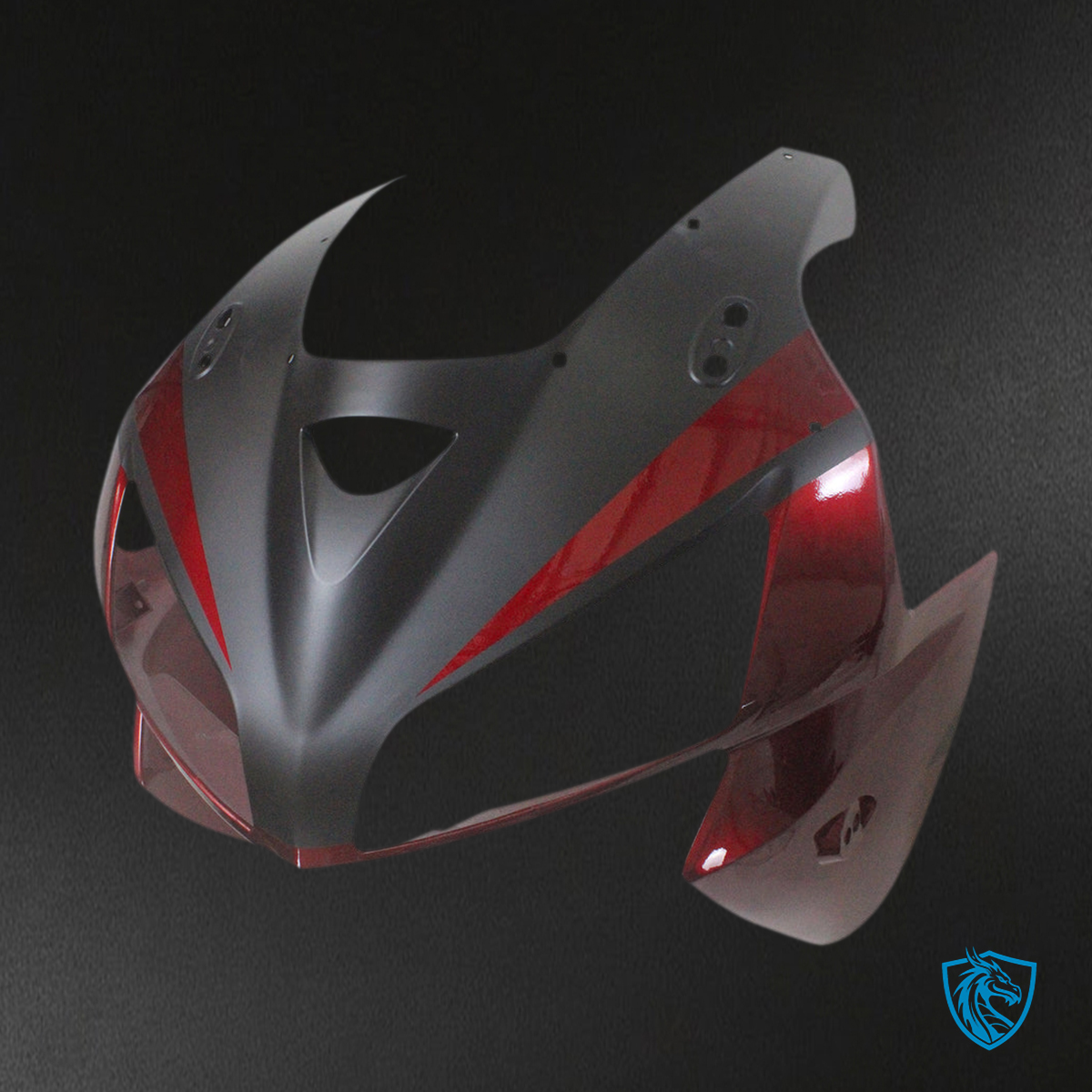 Honda CBR600RR (2005-2006) Black & Red F5 Fairing Kit | ABS Bodywork