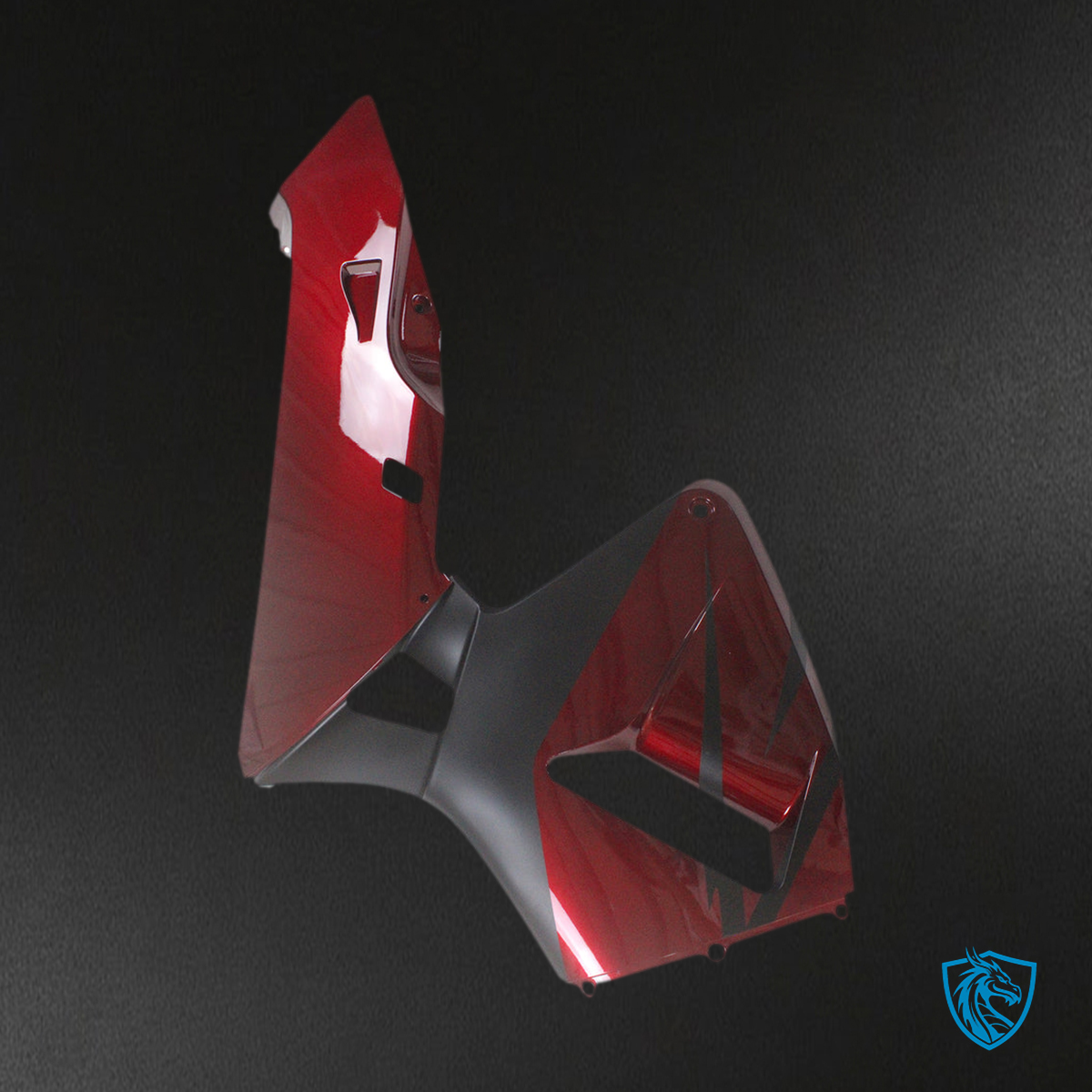 Honda CBR600RR (2005-2006) Black & Red F5 Fairing Kit | ABS Bodywork