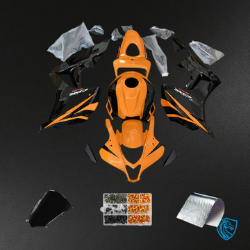 Honda CBR600RR (2007-2008) Black & Orange F5 - MERGEment Motorcycle Fairings Kit