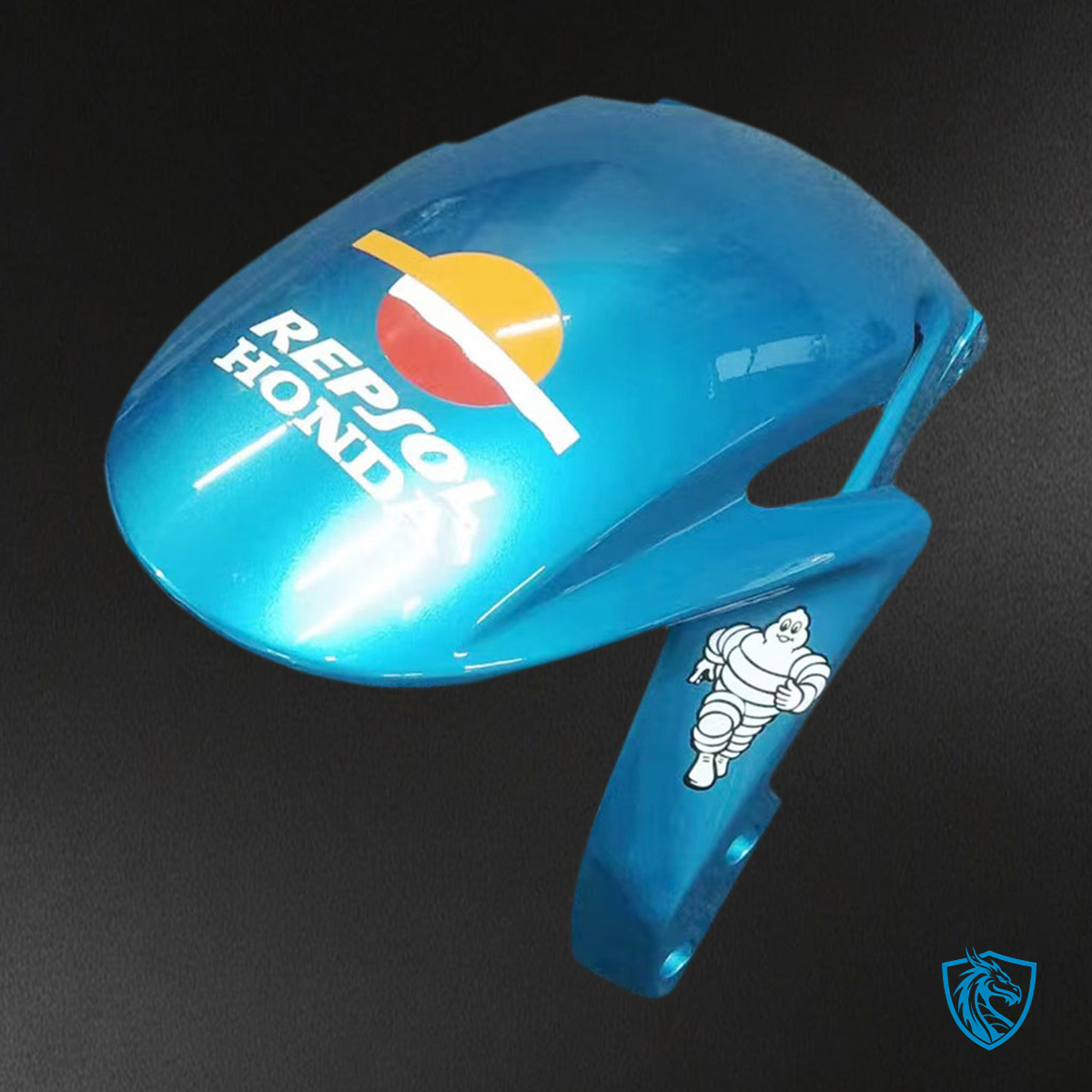 Honda CBR600RR (2007-2008) Blue, Orange & White F5 - MERGEment Motorcycle Fairings Kit