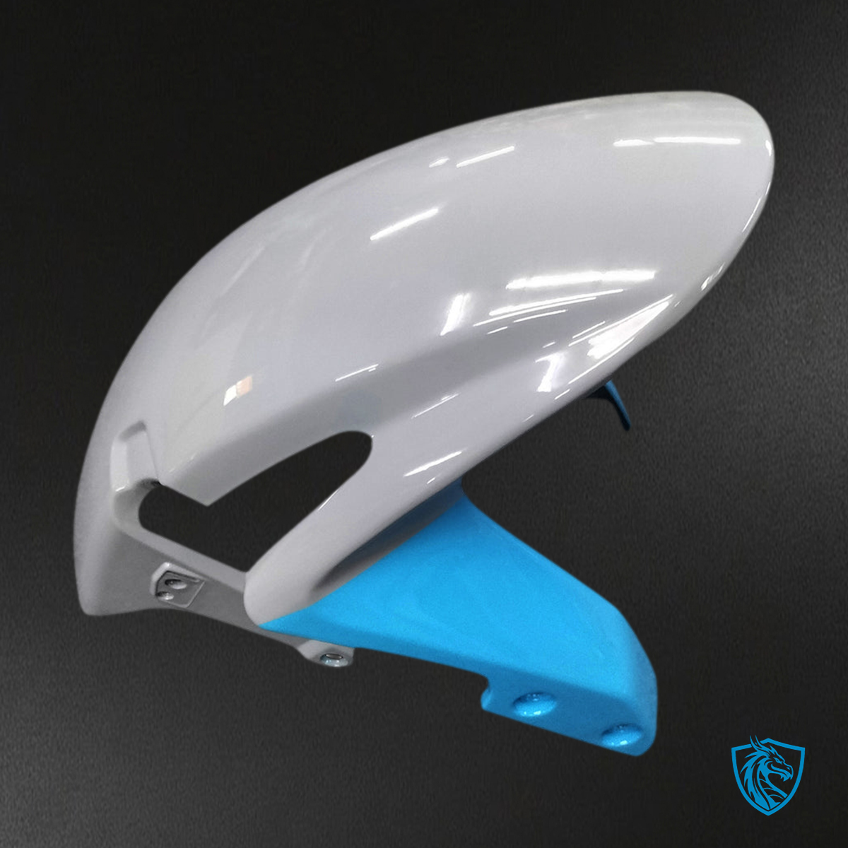 Honda CBR600RR (2007-2008) Nardo Gray & Light Blue F5 Fairing Kit - Aftermarket ABS Bodywork