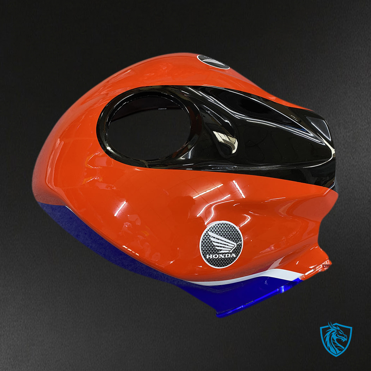 Honda CBR600RR (2007-2008) Orange, White & Blue F5 Fairing Kit | ABS Bodywork