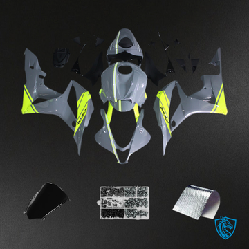 Honda CBR600RR (2007-2008) Nardo Grey & Neon Yellow F5 - MERGEment Motorcycle Fairings Kit