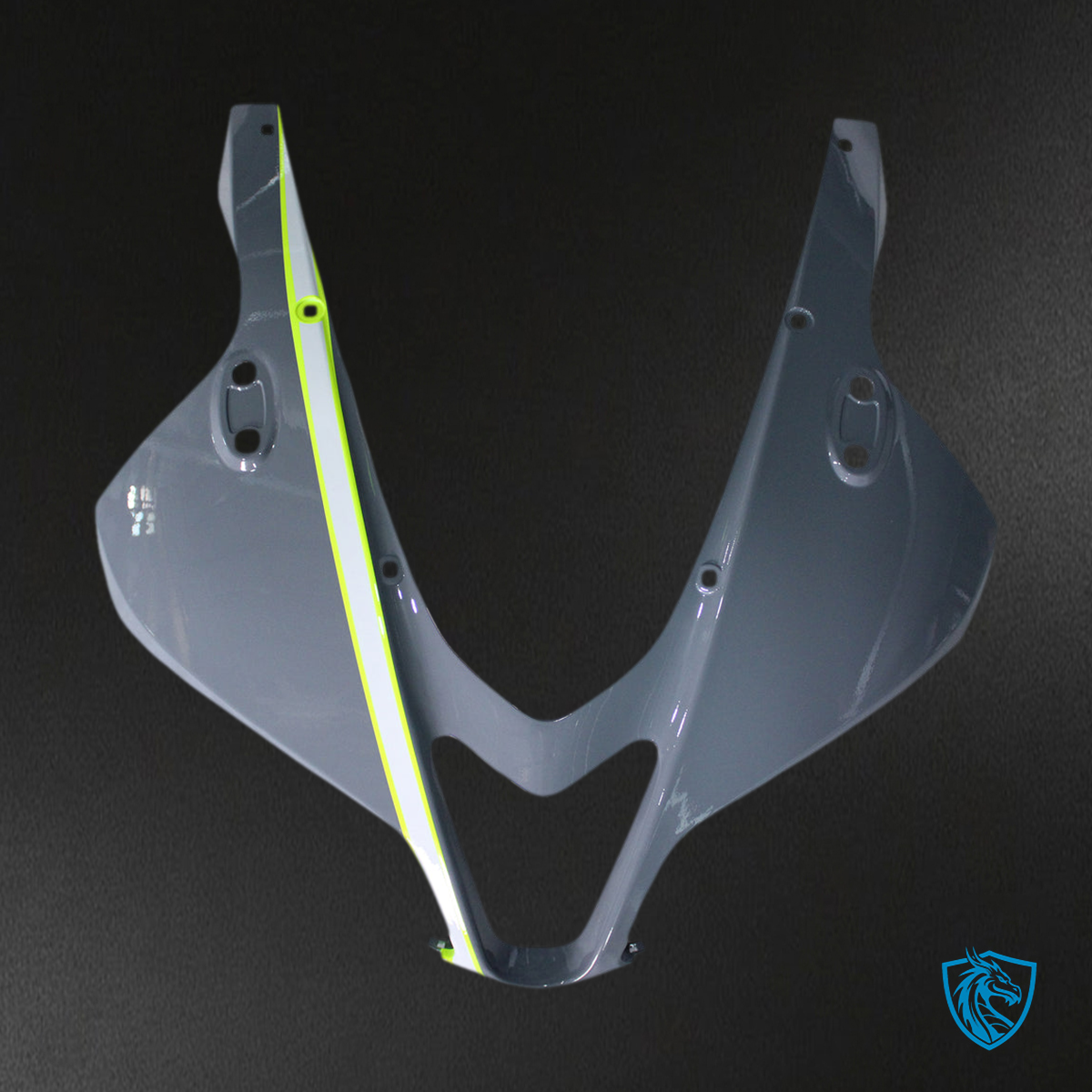 Honda CBR600RR (2007-2008) Nardo Grey & Neon Yellow F5 - MERGEment Motorcycle Fairings Kit