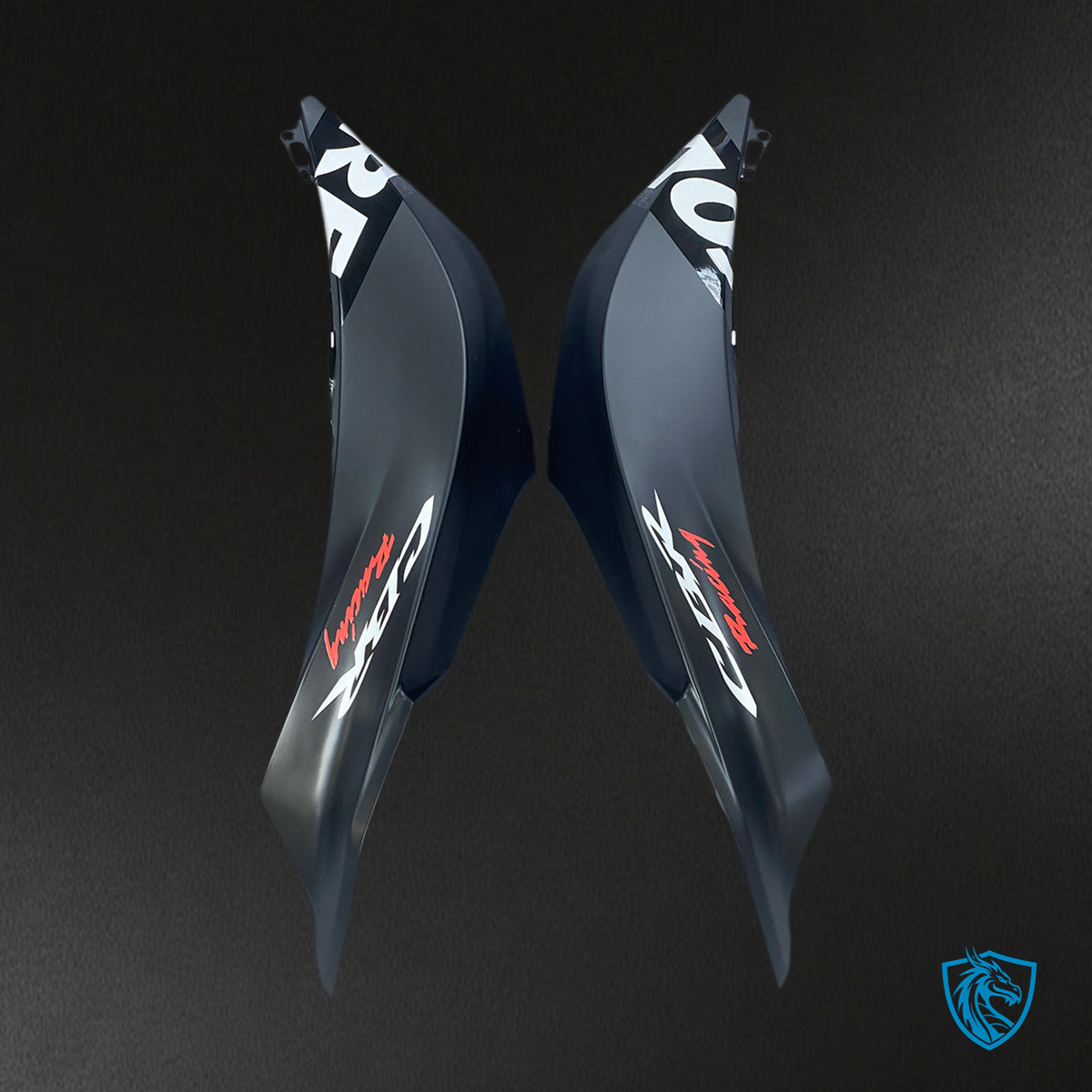 Honda CBR600RR (2007-2008) Matte Black Repsol F5 Fairing Kit - Aftermarket ABS Bodywork