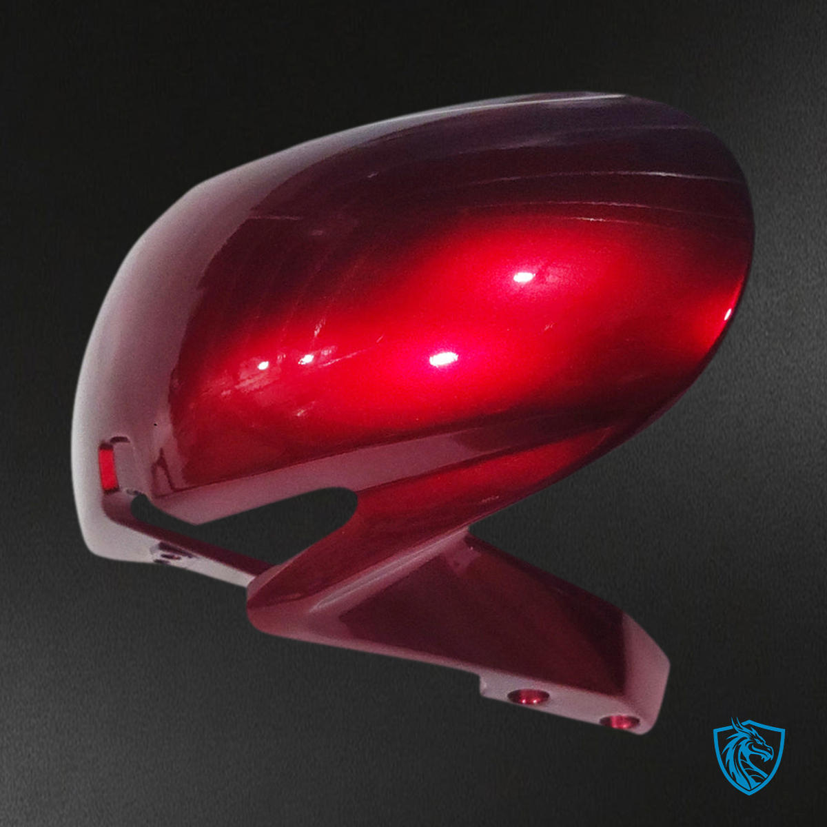 Honda CBR600RR F5 (2007-2008)  Fairing Kit - Gloss Red & Matte Black ABS Bodywork