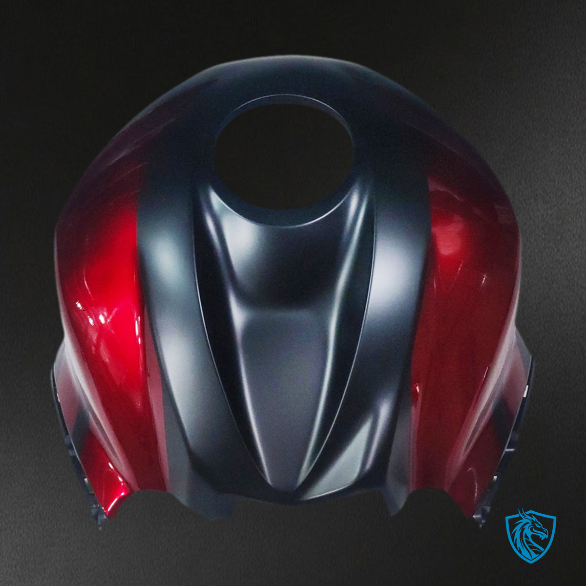 Honda CBR600RR F5 (2007-2008)  Fairing Kit - Gloss Red & Matte Black ABS Bodywork