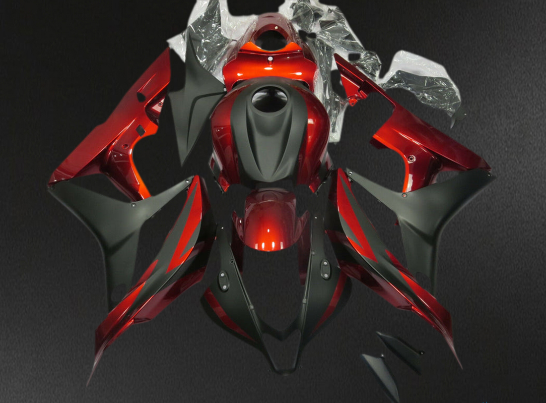 Honda CBR600RR (2007-2008) Red & Black Generic - Custom ABS Fairing Kit