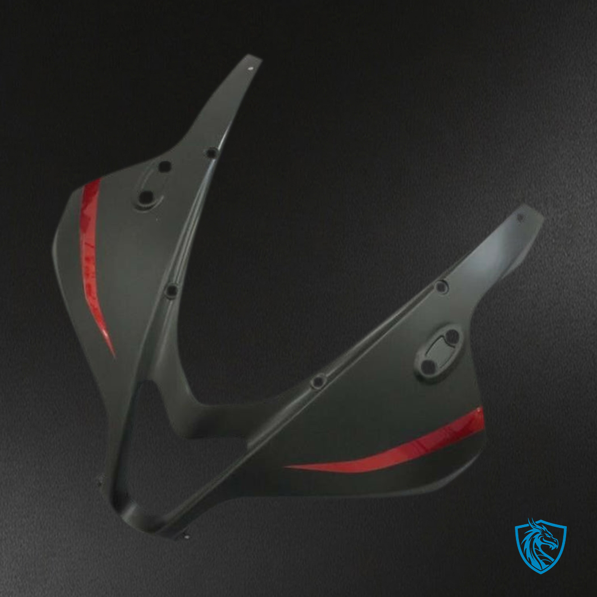 Honda CBR600RR (2007-2008) Red & Black Generic - Custom ABS Fairing Kit