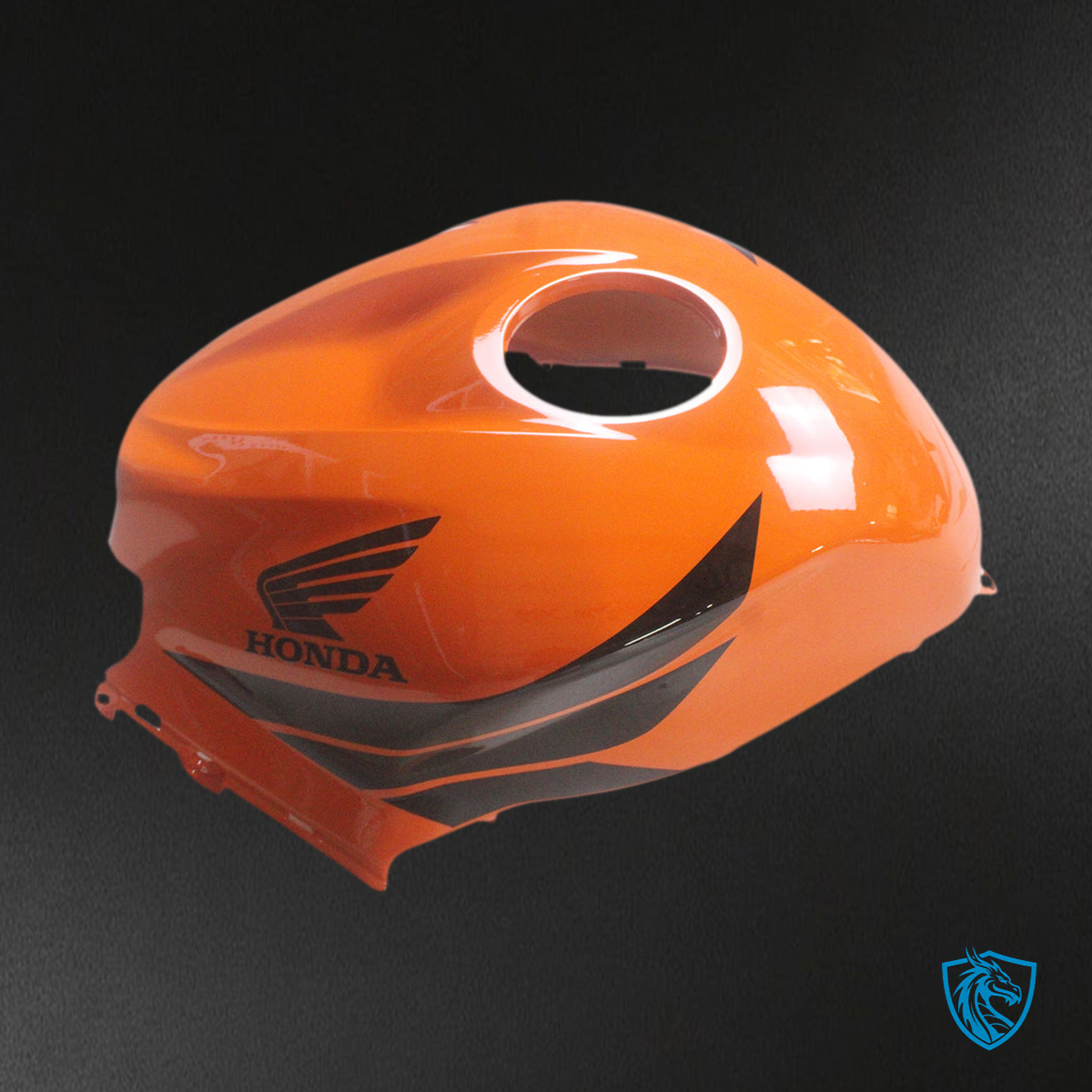 Honda CBR600RR (2007-2008) Fairing kit - Orange, Red, White and Black ABS Bodywork