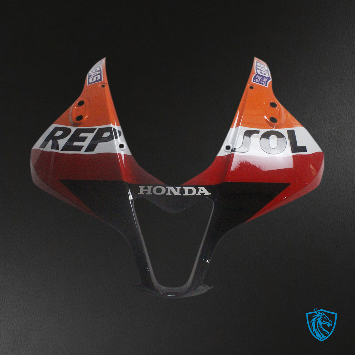 Honda CBR600RR (2007-2008) Fairing kit - Orange, Red, White and Black ABS Bodywork