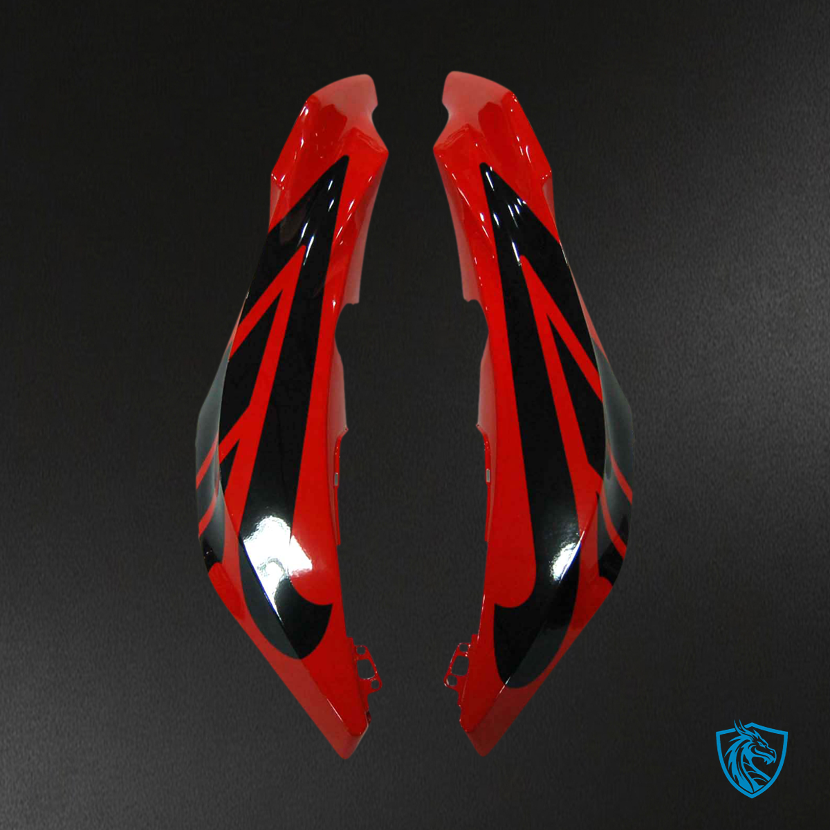 Honda CBR600RR (2009-2010) & (2011-2012) Red & Black generic Fairing Kit | ABS Bodywork