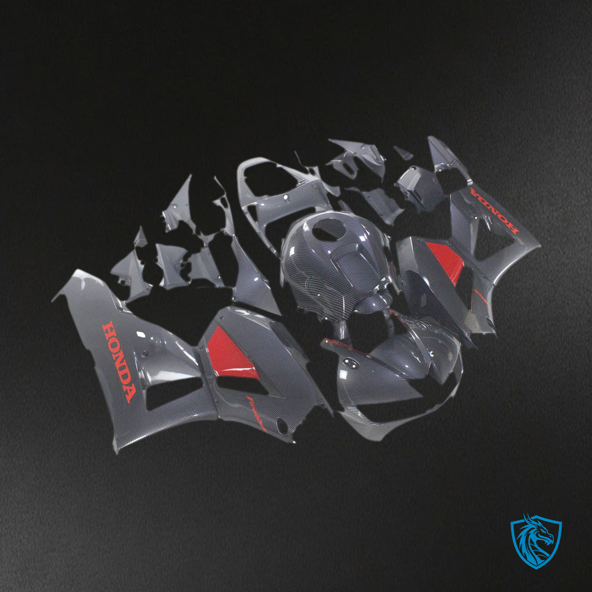 Honda CBR600RR (2013-2023) Gloss Nardo Gray F5 Fairing Kit | ABS Bodywork