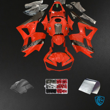 Honda CBR600RR (2013-2023) Red & Black F5 - Custom ABS Fairing Kit