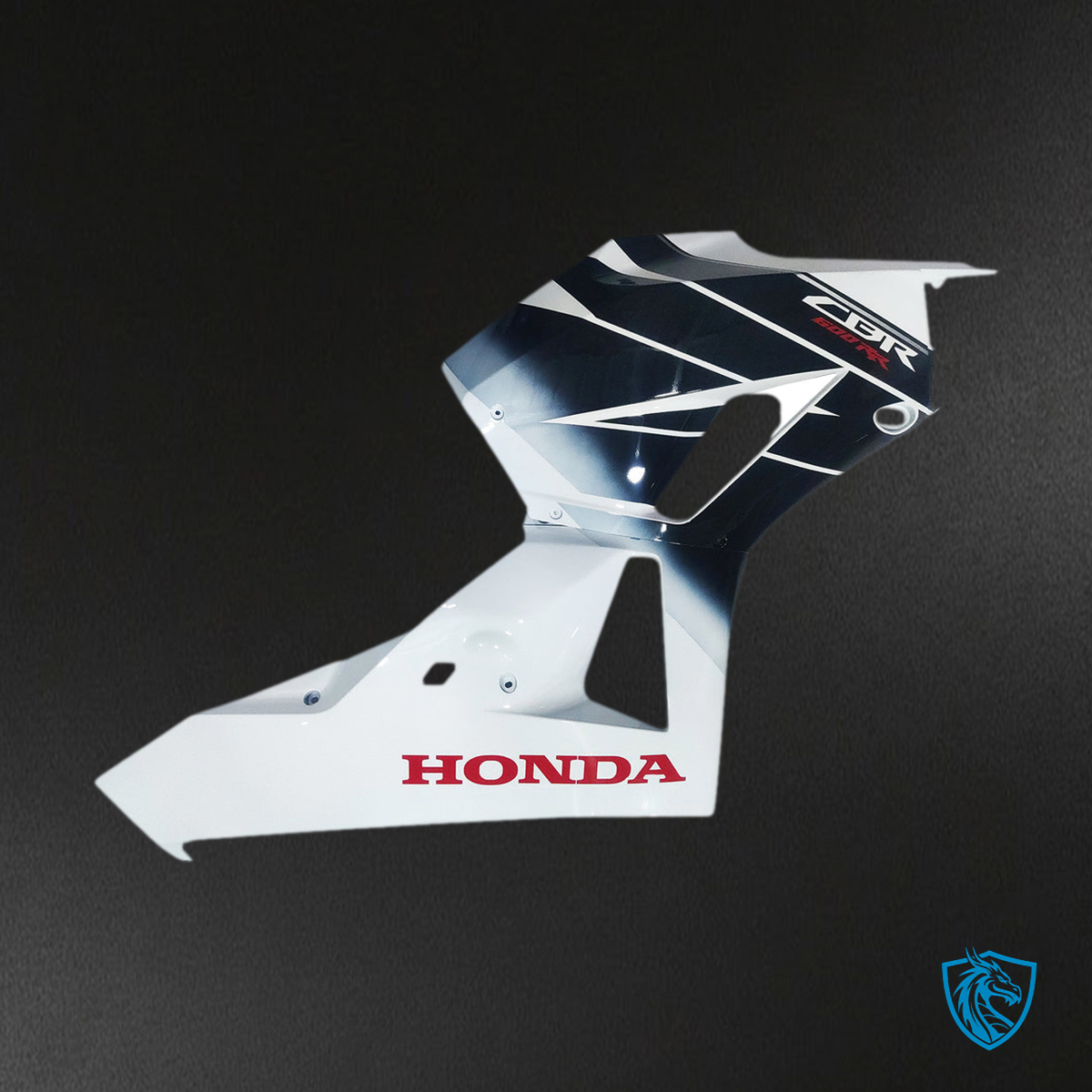 Honda CBR600RR (2013-2023) White & Black F5 Fairing Kit - Aftermarket ABS Bodywork