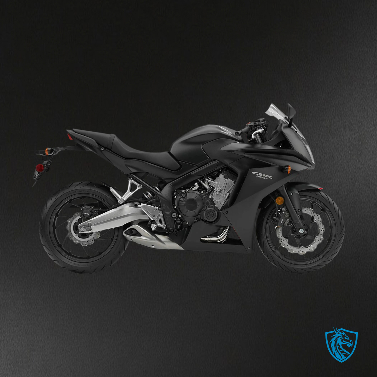 Honda CBR650 F (2014-2016) Black Style2 - Fairing Kit