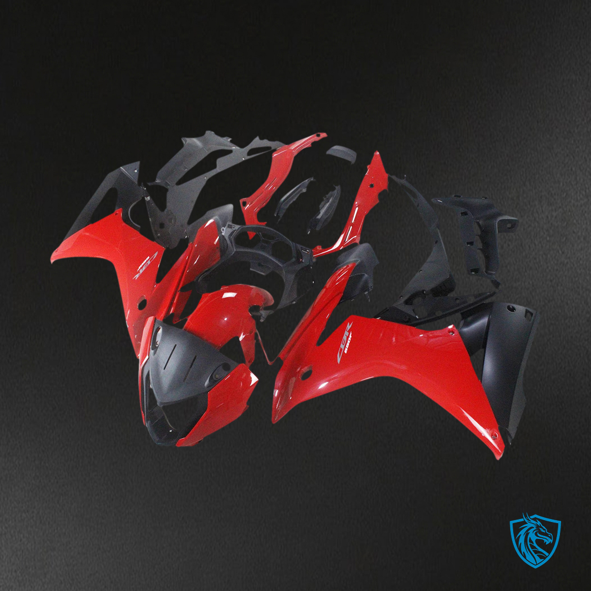 Honda CBR650 F (2014-2016) Red - Fairing Kit