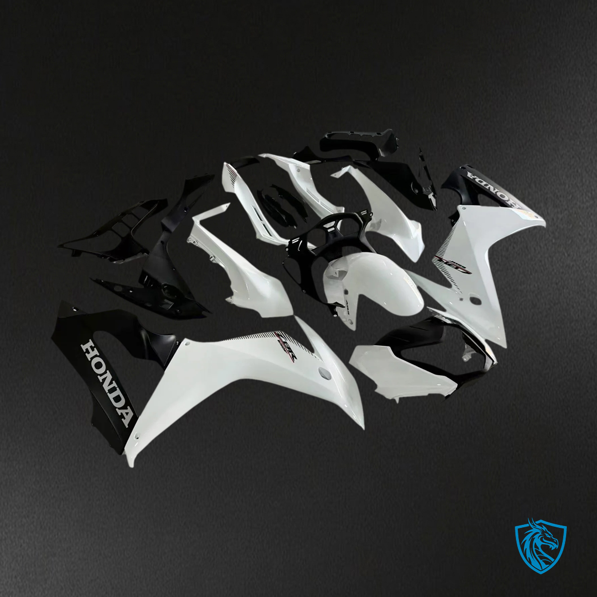Honda CBR650 F (2014-2016) White Style1 - Fairing Kit