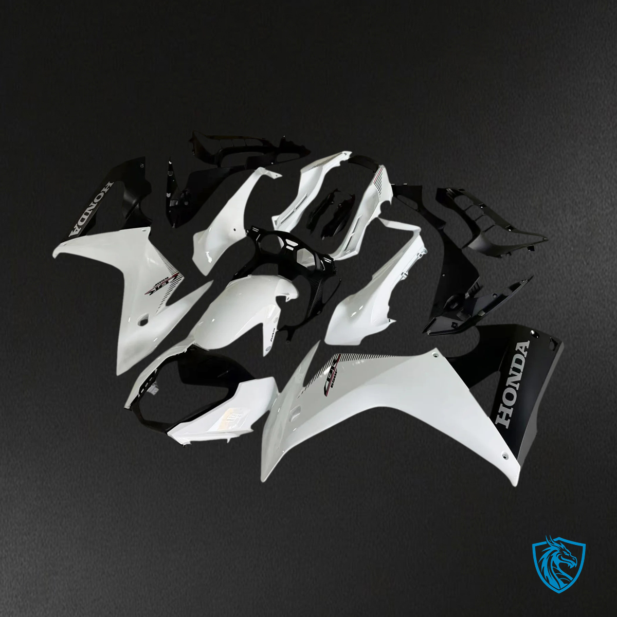 Honda CBR650 F (2014-2016) White Style1 - Fairing Kit
