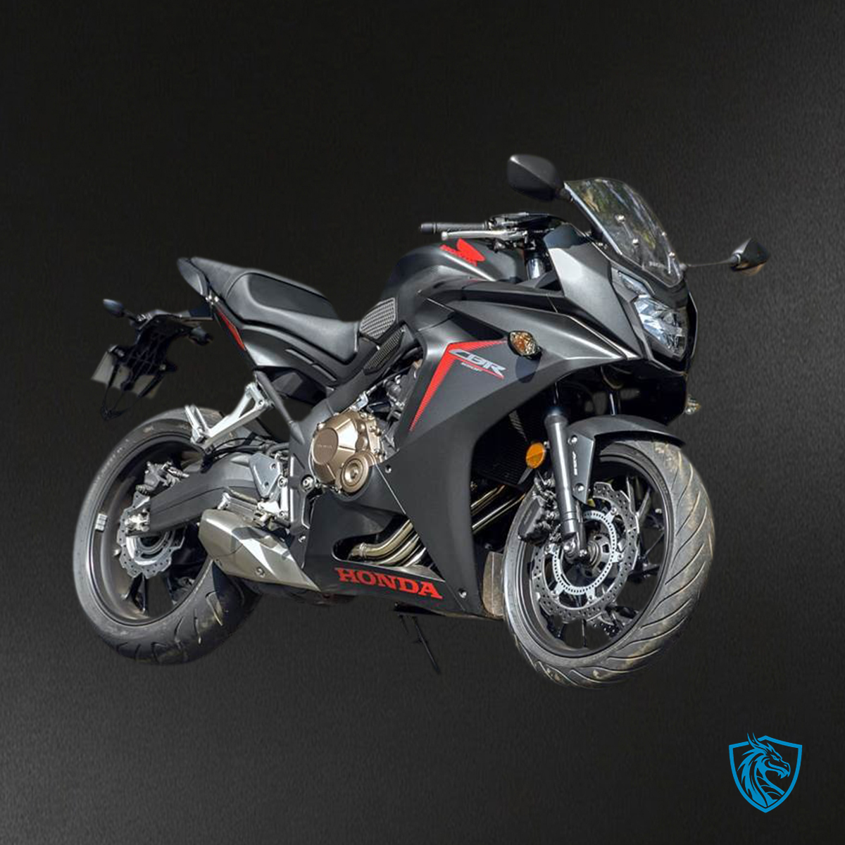 Honda CBR650 F (2017-2019) Black & Red - Fairing Kit