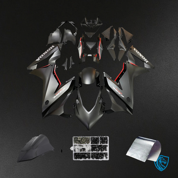 Honda CBR650R (2019-2020) Black Style 2 - Fairing Kit