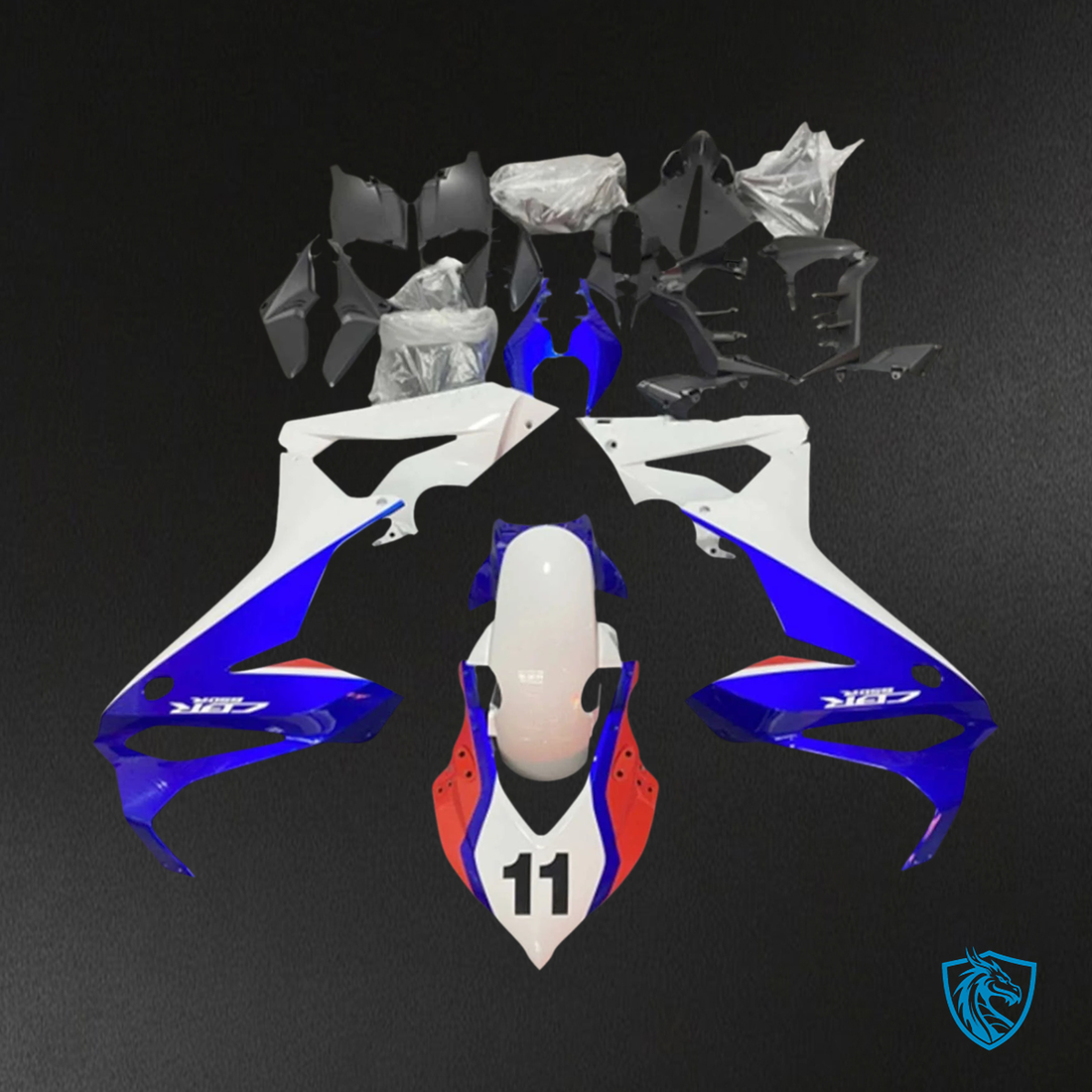 Honda CBR650R (2019-2020) Blue & Red - Fairing Kit