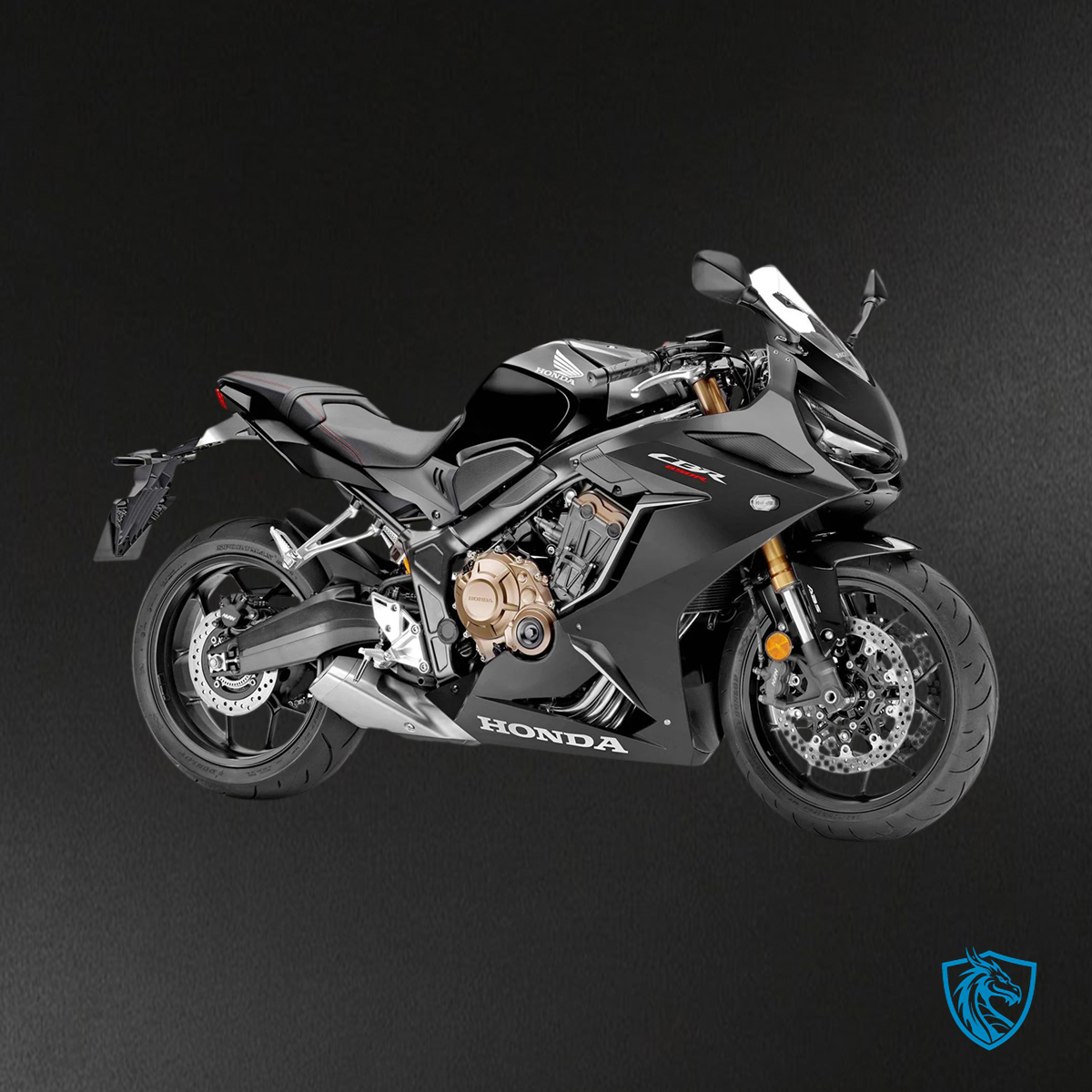 Honda CBR650R (2021-2023) Black Style2 - Fairing Kit