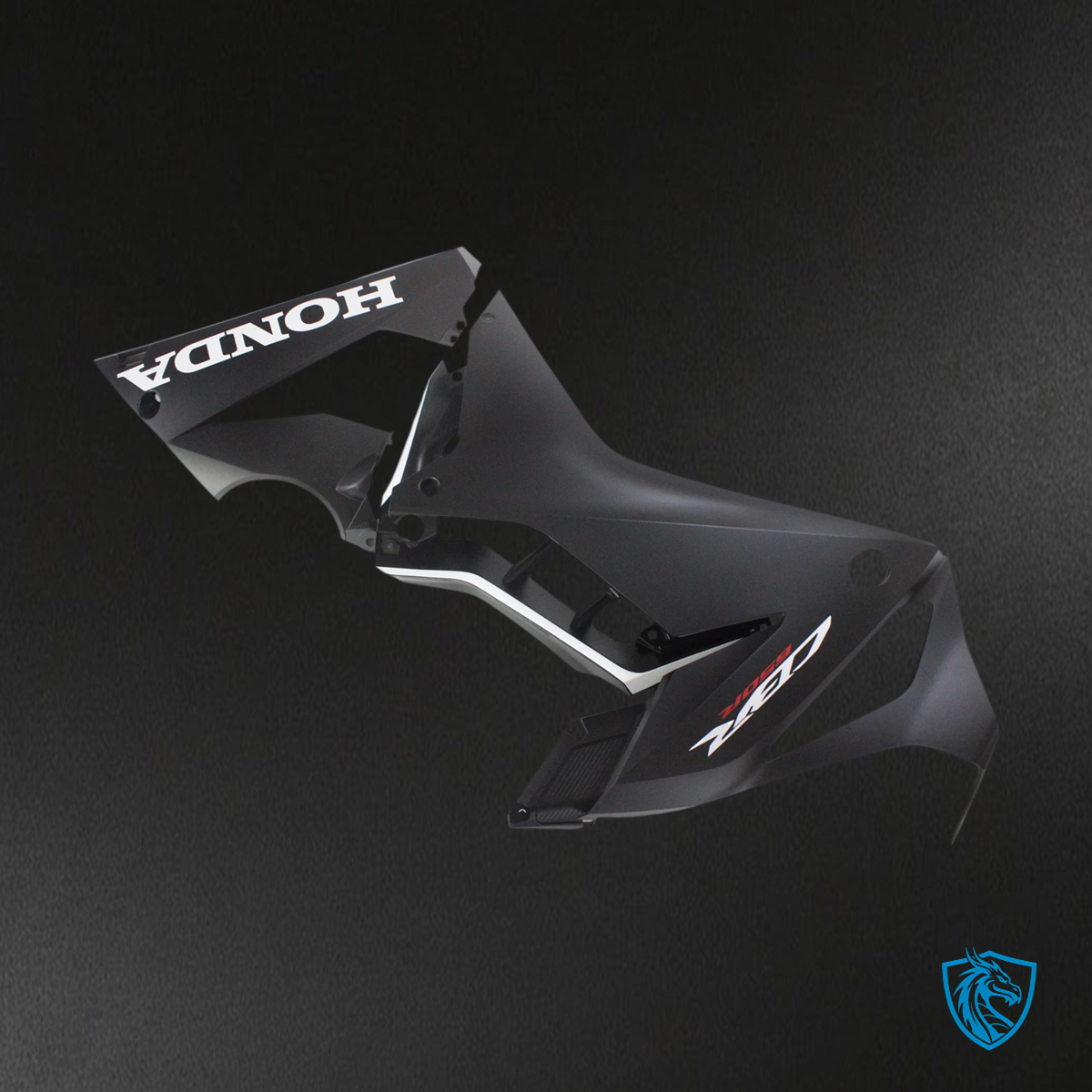 Honda CBR650R (2021-2023) Black Style2 - Fairing Kit