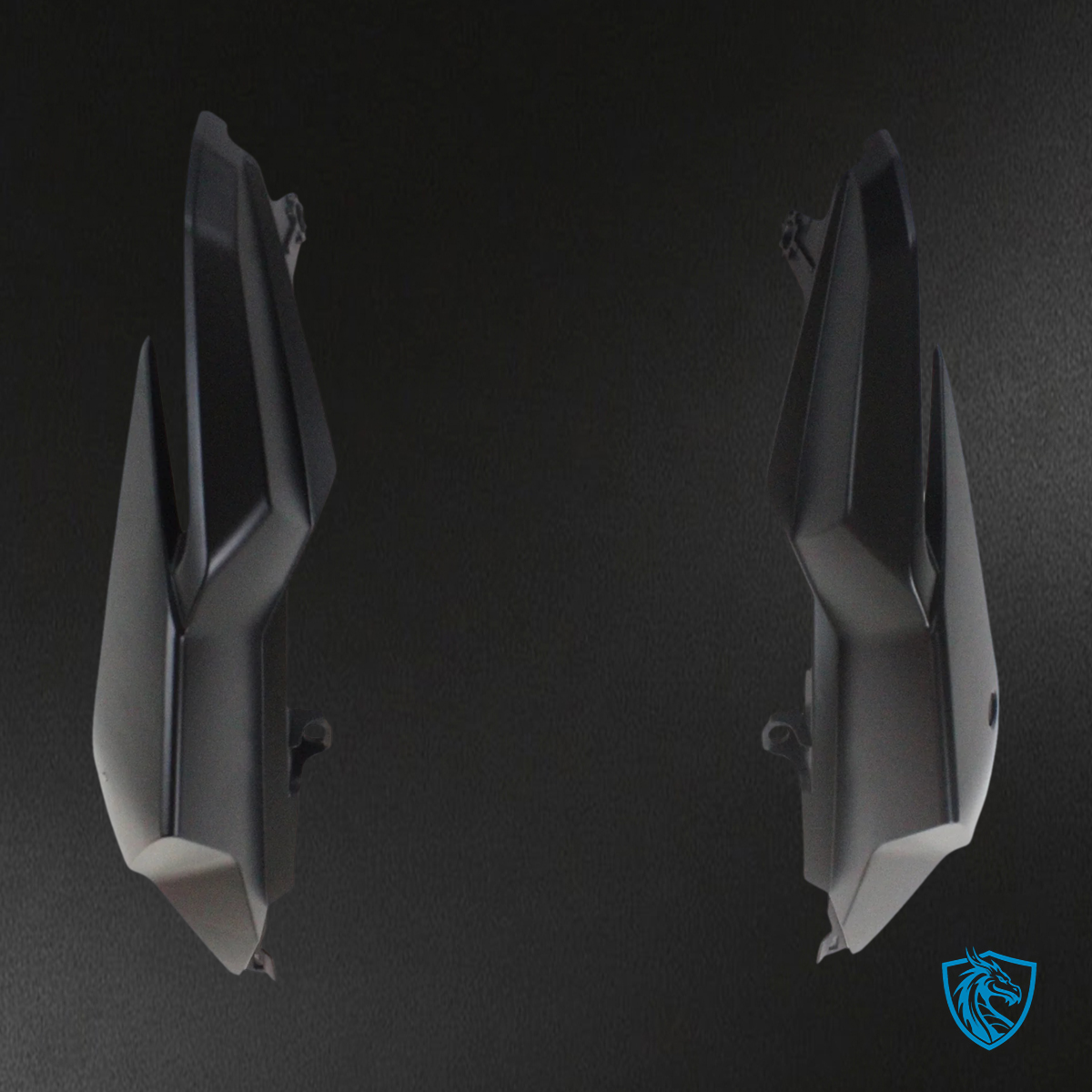 Honda CBR650R (2021-2023) Black Style2 - Fairing Kit
