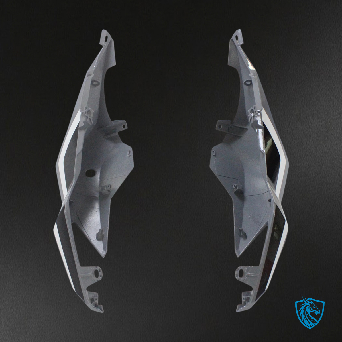 Honda CBR650R (2021-2023) Gray & Black - Fairing Kit