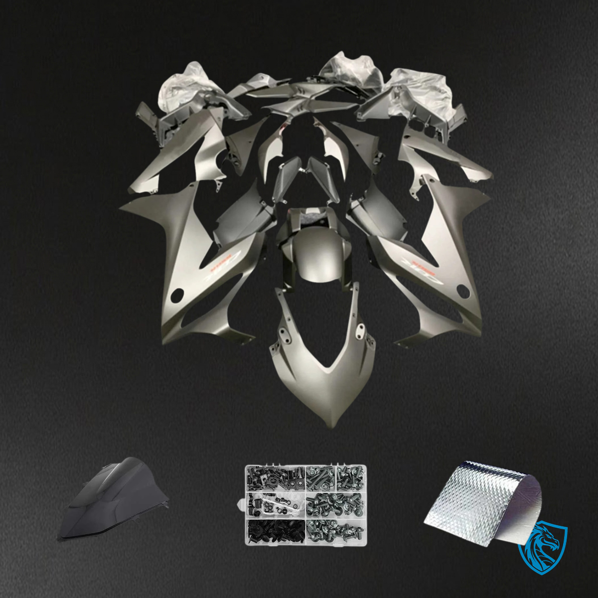 Honda CBR650R (2021-2023) Gray - Fairing Kit