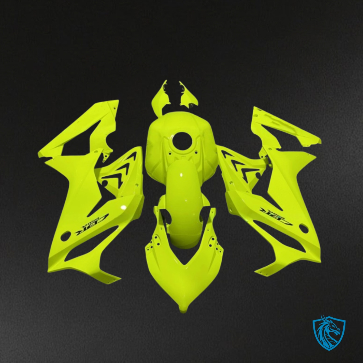 Honda CBR650R (2021-2023) Glossy Yellow - Replacement Motorcycle Fairings Kit