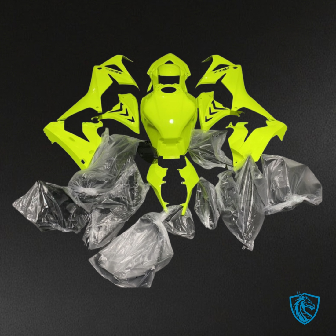 Honda CBR650R (2021-2023) Glossy Yellow - Replacement Motorcycle Fairings Kit
