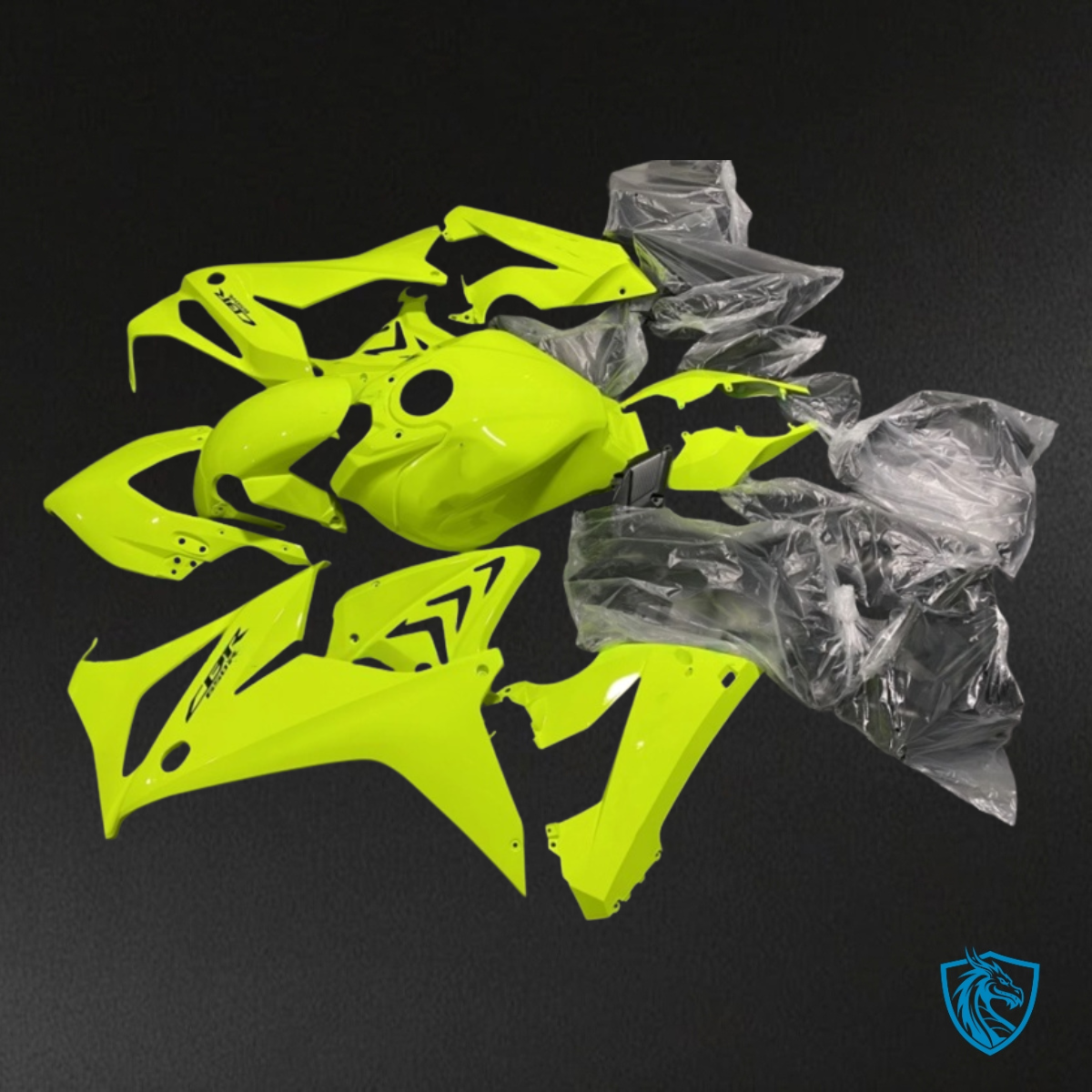 Honda CBR650R (2021-2023) Glossy Yellow - Replacement Motorcycle Fairings Kit
