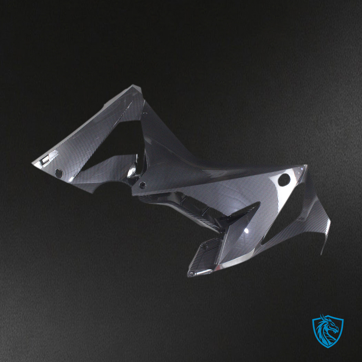 Honda CBR650R (2019-2020) Fairing Set - Black Carbon Fiber ABS Bodywork