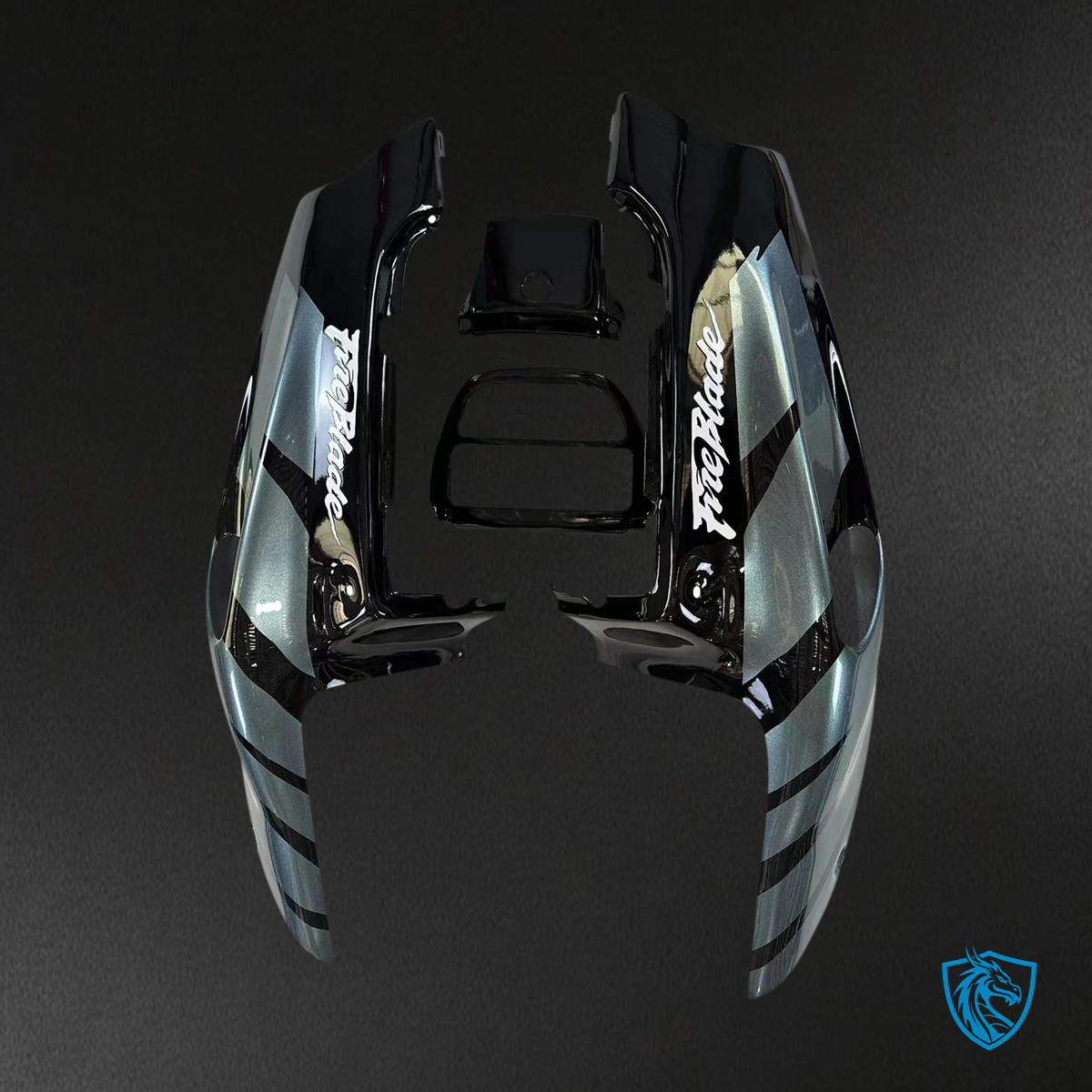 Honda CBR900RR 893 (1992-1993) Black & Gray - Fairing Kit