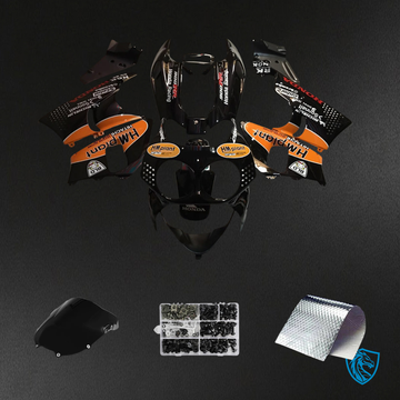 Honda CBR900RR 893 (1992-1993) Orange & Black - Fairing Kit