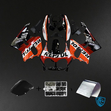 Honda CBR900RR 893 (1992-1993) Red & Orange Repjol - Fairing Kit
