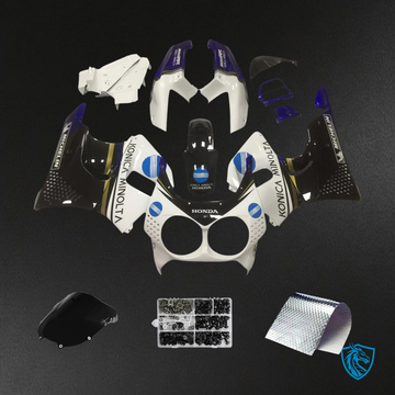 Honda CBR900RR 893 (1992-1993) White & Black - Fairing Kit