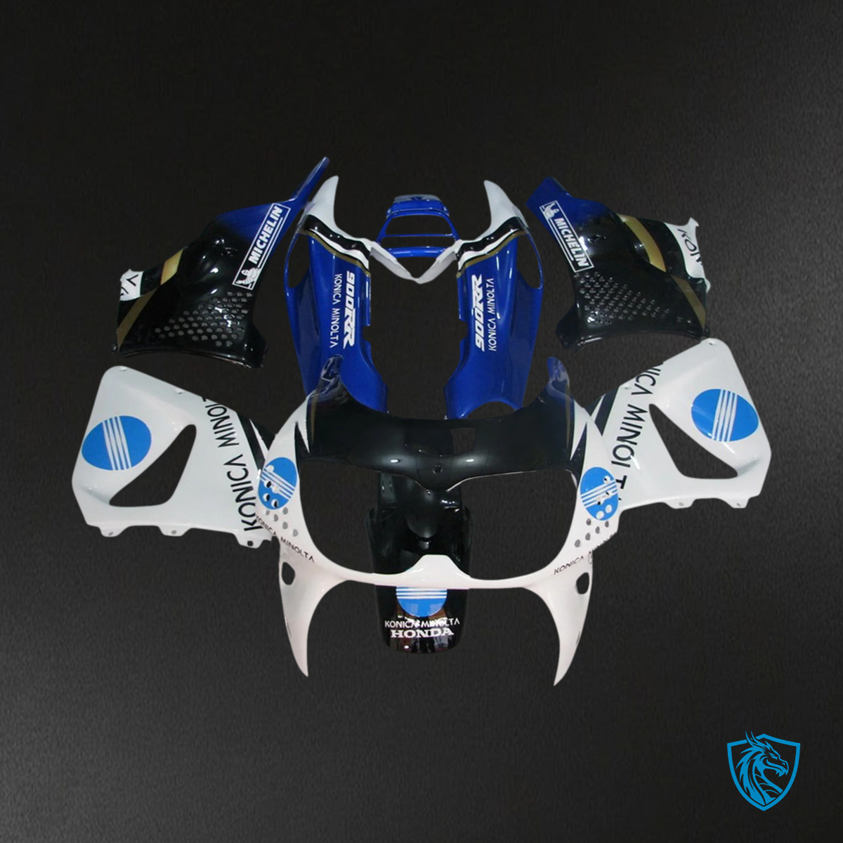 Honda CBR900RR 893 (1994-1995) Blue & White - Fairing Kit