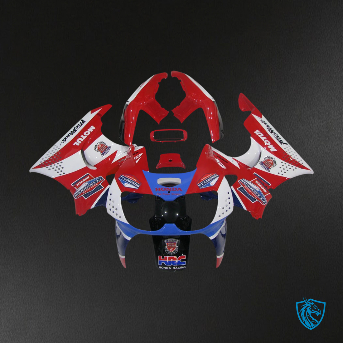 Honda CBR900RR 893 (1994-1995) Red & Blue Style 3 - Fairing Kit