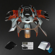 Orange & Sliver