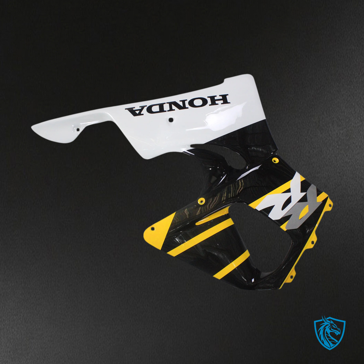 Honda CBR900RR 919 (1998-1999) Black & Yellow - Fairing Kit