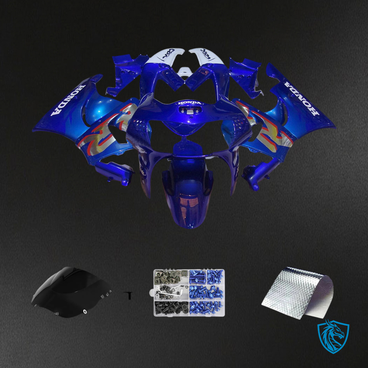 Honda CBR900RR 919 (1998-1999) Blue - Fairing Kit