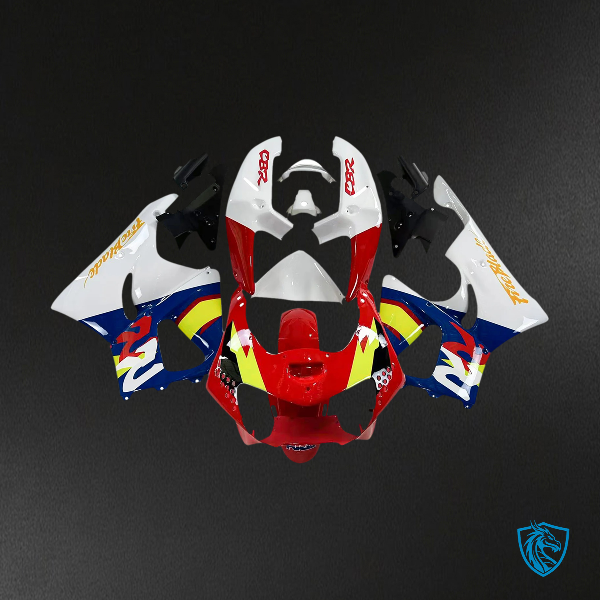 Honda CBR900RR 919 (1998-1999) Blue & Red - Fairing Kit